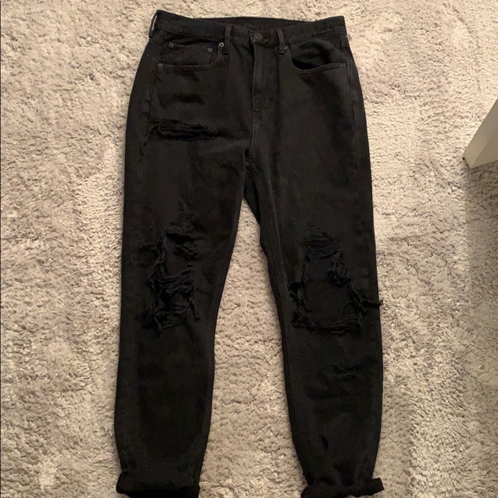 Brand new black boyfriend jeans